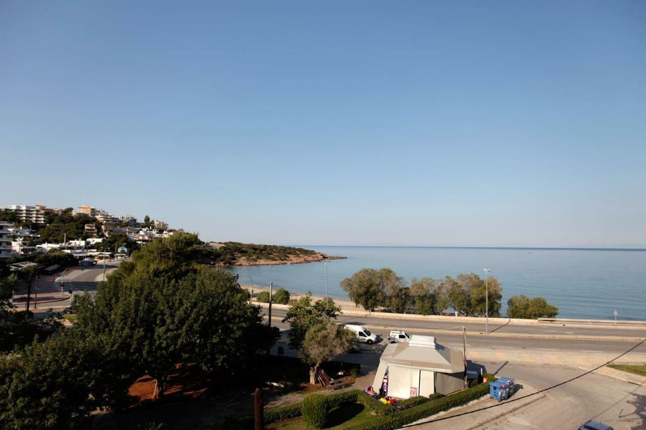 Seaside Renovated Top Floor Apartment Saronida 외부 사진